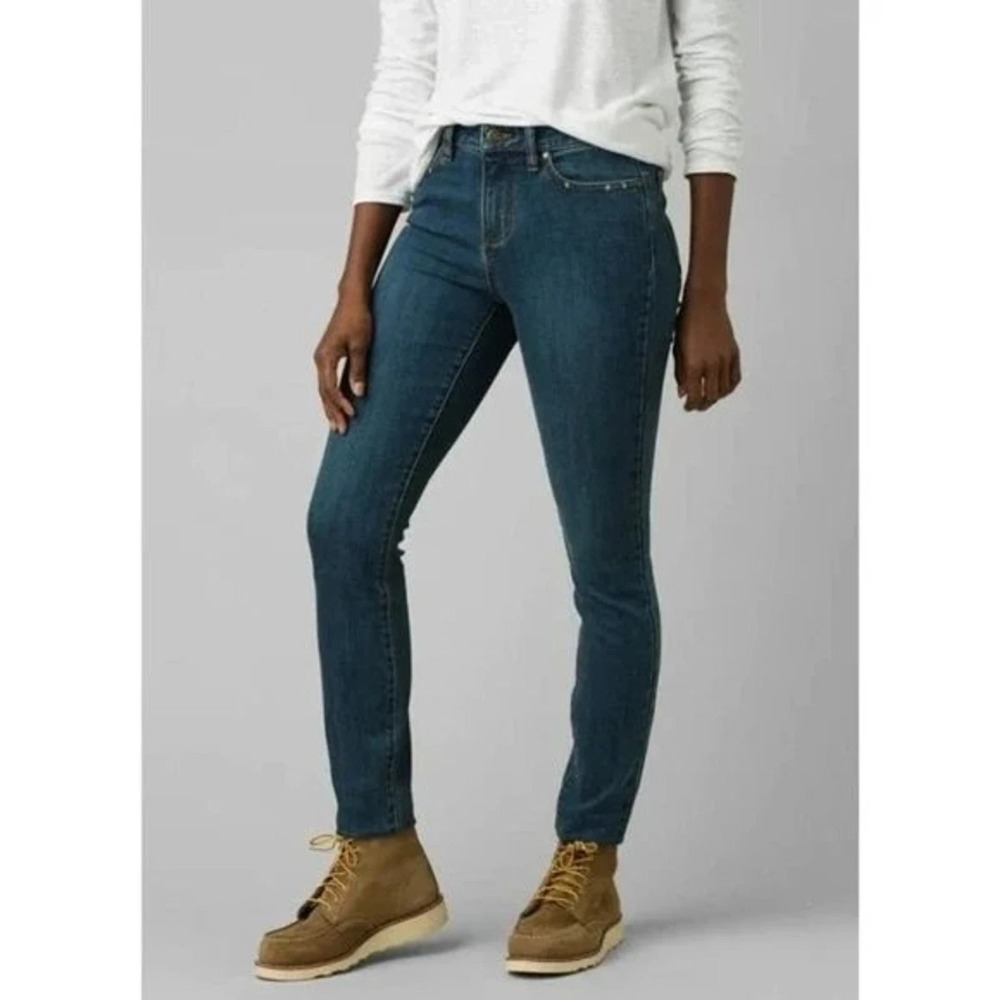 prAna Women's Sienna Jeans True Blue Everyday Essential Size  0/ 25 31" Reg New